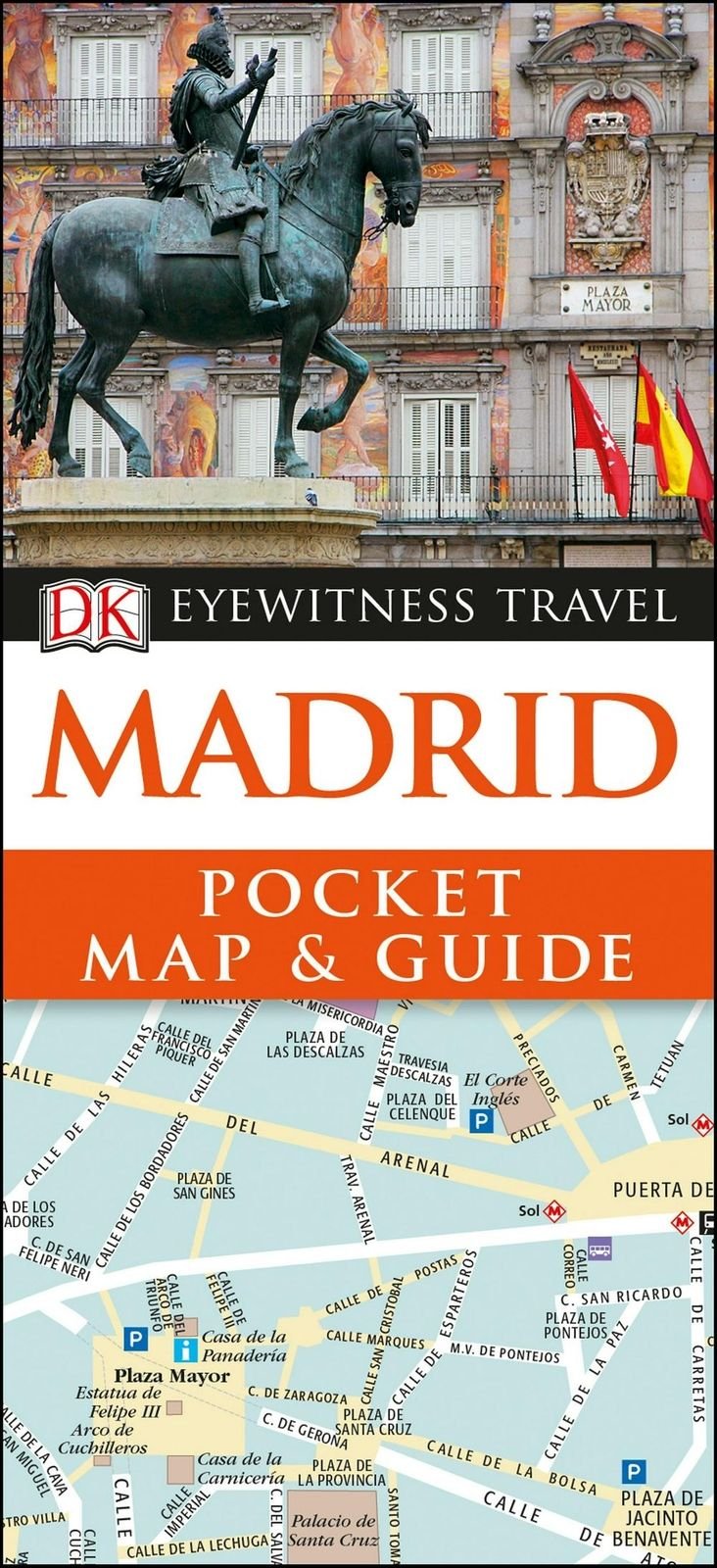 Madrid Pocket Map and Guide by DK Travel